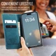 Чохол-книжка CaseMe із нубука для iPhone 16 Plus Бірюзовий - зображення 9