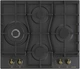 Варильна поверхня Gorenje газова, 60см, чавун, чорний [GW6D42CLB] - изображение 1