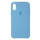 Silicone Case Original for Apple iPhone XS/X (HC) - Cornflower - изображение 1