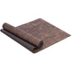 Килимок для йоги лляний каучуковий Yoga mat SP-Sport Коричневий FI-2441 - зображення 1
