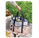 Жіноча сумка для пляжу, сумка для купальника та фітнесу SM1231-1 Blue - зображення 3