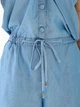 Жіночий джинсовий комбінезон з куліскою Uaclothes M Синій (like33448-136611352) - зображення 7