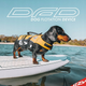 Kamizelka Ezydog Life jacket M 38-50 cm 18-27 kg żółta (5708214988552) - obraz 4