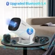 Протектор COVVY P30 Full HD WiFi Bluetooth Android 11 White - изображение 8