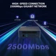 Мини ПК BOOSGAME B100 / Intel N100 / RAM 16GB / SSD 512GB / 2 х HDMI / LAN / Wi-Fi 5 / Bluetooth 4.2 / Windows 11 / Blue Б/В - изображение 5
