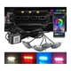 Габарити в решітку радіатора 3LED RGB Bluetooth 12V (к-т 4шт.) - зображення 2