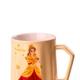 Керамическая чашка 450 мл для чая и кофе Happy Life Princess кружка принцесса Дисней на подарок Бежевый - изображение 2
