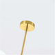Lampa wisząca Dorado 6xG9 Złota (LP-002/6P) - obraz 4