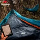 Спальний мішок Naturehike Y150L NH21MSD08, лівий, сіро-блакитний - зображення 4