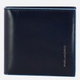 Портмоне чоловіче шкіряне для карток Piquadro PU1666B2R/BLU2 Синє (800070339315) - зображення 1