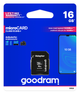 Карта памяти MicroSDHC 16GB UHS-I Class 10 Goodram + SD-adapter (M1AA-0160R12) - изображение 2