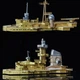 Збірна дерев'яна модель 1/200 Тяжкий крейсер "Prinz Eugen" OcCre 16000 - изображение 8