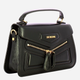 Сумка жіноча з натуральної шкіри середня Love Moschino JC4355PP0LK1000A Чорна (800070326609) - зображення 3