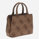 Torebka damska mini Guess Lorelei HWOS9639760-LTL Brązowa - obraz 3