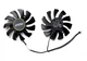 Вентилятор ONG HUA для видеокарты MSI GTX 1050 Ti 1650 Super (orgnl) 75 мм 2-pin HA8010H12F-Z (XY-D08010SM HA8010H12C-Z) комплект 2 шт (№41.5) - изображение 2