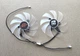 Вентилятор FirstD для видеокарты PowerColor RX 6600 6650 XT 7600 7650 XT (orgnl) 98 мм FD10015H12D (PLD10010B12HH) комплект 2 шт (№465.9) - изображение 1