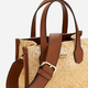 Torebka damska mini Guess Silvana HWSW8665770-COL Brązowa - obraz 4