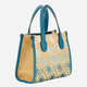 Torebka damska mini Guess Silvana HWSW8665770-TLG Niebieska - obraz 4