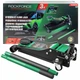 Домкрат подкатной гидравлический двухпоршневой 3т (h min 85мм, h max 430мм) ROCKFORCE RF-T830018 HT - изображение 1