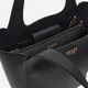 Zestaw (torebka shopper + kosmetyczka) damski Guess Helina HWBG9640220-BLA Czarny - obraz 3