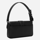 Сумка багет сідло жіноча з натуральної шкіри середня Michael Kors Colby 30S4SBAL2L-001 Чорна (800070339753) - зображення 3
