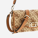 Torebka bagietka damska mała Guess Circe HWJO9642190-LTL Brązowa - obraz 5