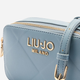 Torebka crossbody damska mini Liu Jo AA5100E0778-64018 Błękitna - obraz 5