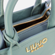 Сумка крос-боді через плече жіноча маленька Liu Jo AA5102E0778-64018 Бірюзова (800070335704) - зображення 5