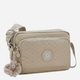 Torebka crossbody damska materiałowa Kipling Abanu KPKI598642N1001 Beżowa - obraz 4
