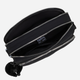 Torebka crossbody damska materiałowa Kipling Abanu KPKI59869SB1001 Czarna - obraz 5