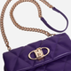 Torebka crossbody damska mini Liu Jo AF3356E0426-83838 Fioletowa - obraz 5