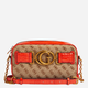 Torebka crossbody damska mała Guess Aviana HWJC8414140-LTO Pomarańczowa - obraz 1