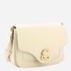 Torebka crossbody damska skórzana Coccinelle C-Me E1SSL150101-H14 Biała - obraz 3