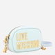 Torebka crossbody damska mini Love Moschino JC4026PP1MKD0712 Błękitna - obraz 3