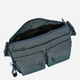 Torebka crossbody damska materiałowa Mandarina Duck P10QMTX5-23E Niebieska - obraz 4