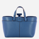 Torebka crossbody damska skórzana IUNTOO Riviera 181004-BLUETTE-C22 Niebieska - obraz 2