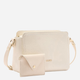 Zestaw (torebka crossbody + portfel) damski Liu Jo AA5161E0058-X0459 Mleczny - obraz 3