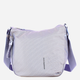 Torba na ramię damska materiałowa Mandarina Duck P10QMTV1-A25 Lawendowa - obraz 1
