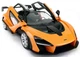 Машинка Rastar McLaren Senna (96660) на радиоуправлении. 1:14. Цвет: оранжевый - изображение 4
