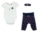 Костюм боди, лосины и повязка для девочки C&A 84803-210265 062 см (2-3 months) Комбинированный - изображение 1