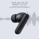 Безпровідні навушники CMF by Nothing Buds Pro 2 Bluetooth / Швидка зарядка / Black Б/В - зображення 4