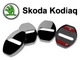 Накладка (заглушка) замка дверей Skoda Kodiaq (4 двери) Черные - изображение 1
