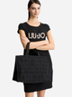 Сумка шопер жіноча тканинна Liu Jo 2A5013T0300-22222 Чорна (800070335874) - зображення 2