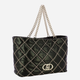 Torebka shopper damska duża Liu Jo AA5146E0006-22222 Czarna - obraz 3