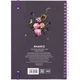 Блокнот на спiралi Axent Olga Selyshcheva, Purple field 8471-6-A-OS, A5, 80 аркушів, клітинка, тверда обкладинка - изображение 4