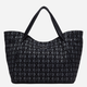 Torebka shopper damska materiałowa Liu Jo AF4313T6438-Y9679 Czarna - obraz 1