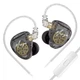 KZ Merga (with mic.) — гибридные наушники с двойным драйвером 1DD+1BA Dual Driver IEM - изображение 1