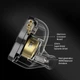 KZ ZSN PRO 2 (Silver, with Mic) – Гібридні навушники 1DD+1BA з мікрофоном і професійним звучанням - зображення 3