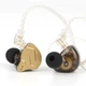 KZ ZSN PRO X (Gold, with Mic) – Гібридні навушники 1DD+1BA з мікрофоном і преміальним звучанням - зображення 4
