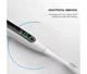 Розумна Електрична зубна щітка Oclean X Lite Electric Toothbrush Grey (з екраном для аналізу чищення) - зображення 8